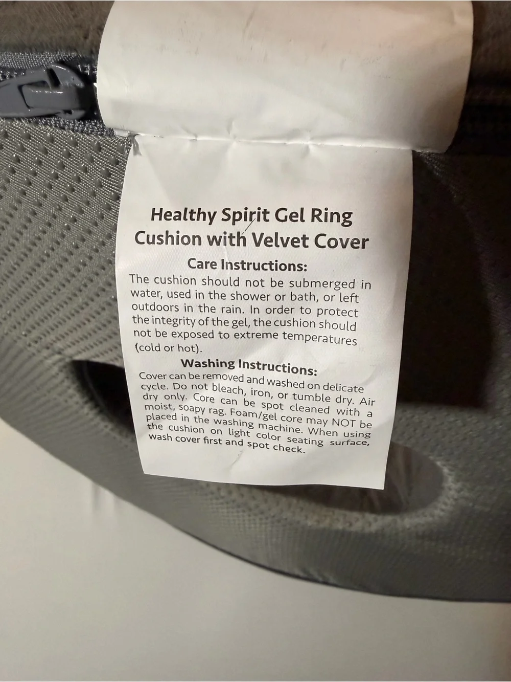 Gel Donut Pillow Lifting Cushion Donut Cushion for Tailbone Hemorrhoid Cushion